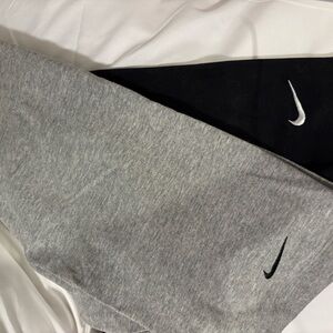 Nike Gray and Black Shorts